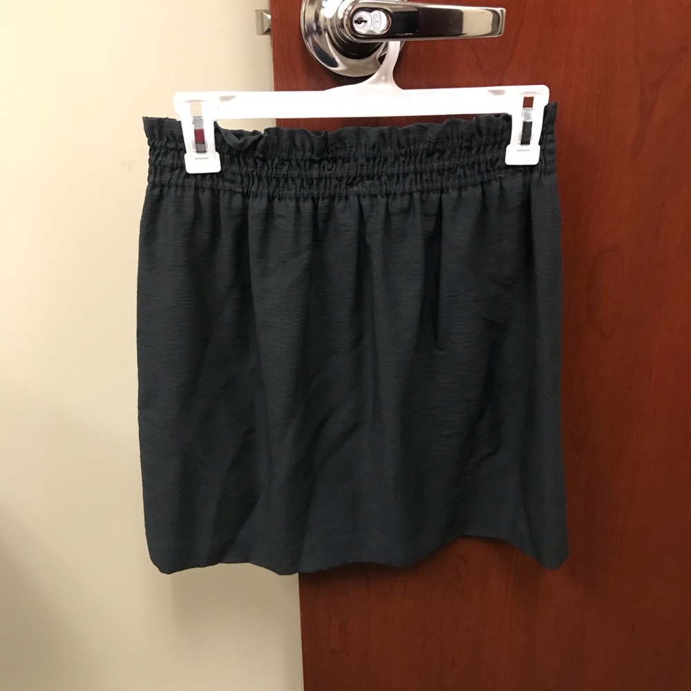 Charcoal Jcrew skirt